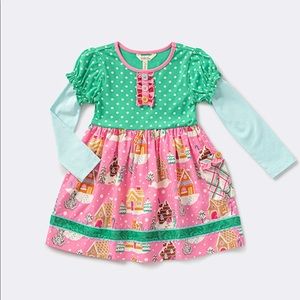 NWT Matilda Jane Gingerbread Village dress